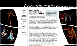 Screenshot of CrossCurrents Dance Co.