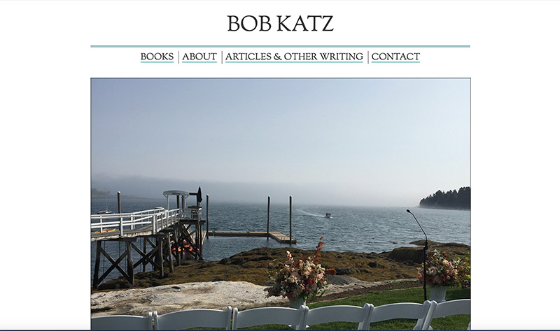 Screenshot of Bob Katz: Author